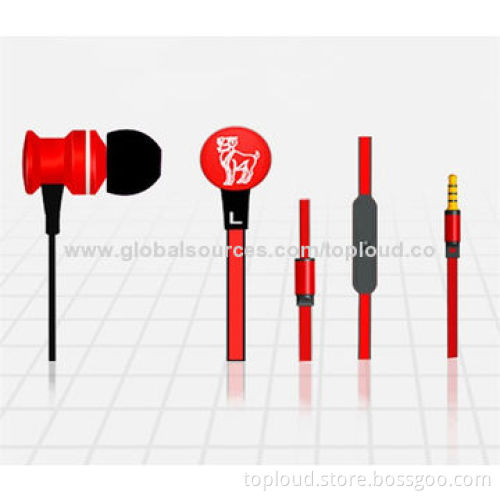 Earphones for iPhone, OEM order, MOQ of 1,000 units, 3.5mm jack, microphone